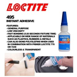 LOCTITE 495 ADHESIVO INSTANTANEO SUPER BONDER BOTELLA 20GR